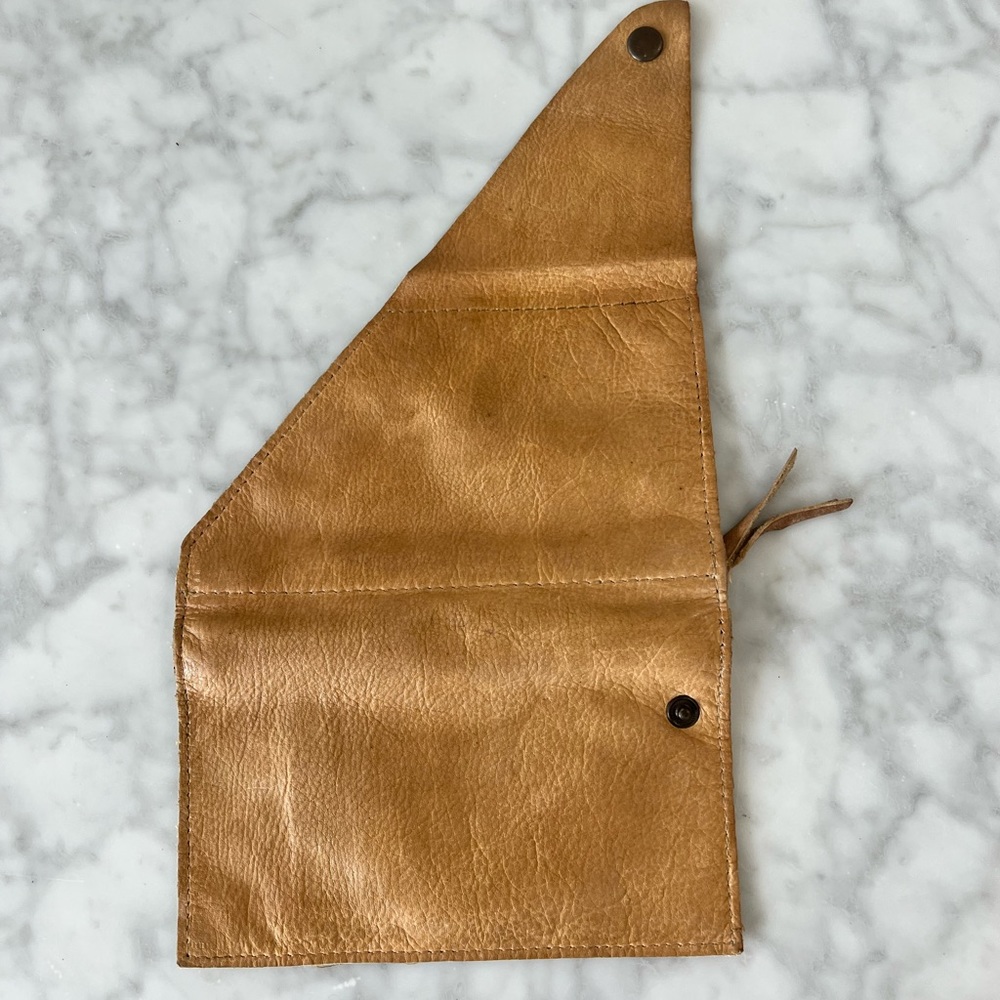 Free people leather wallet